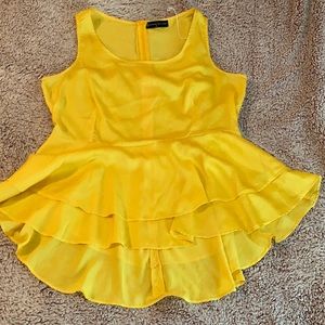 L Fashion to Figure sleeveless babydoll top